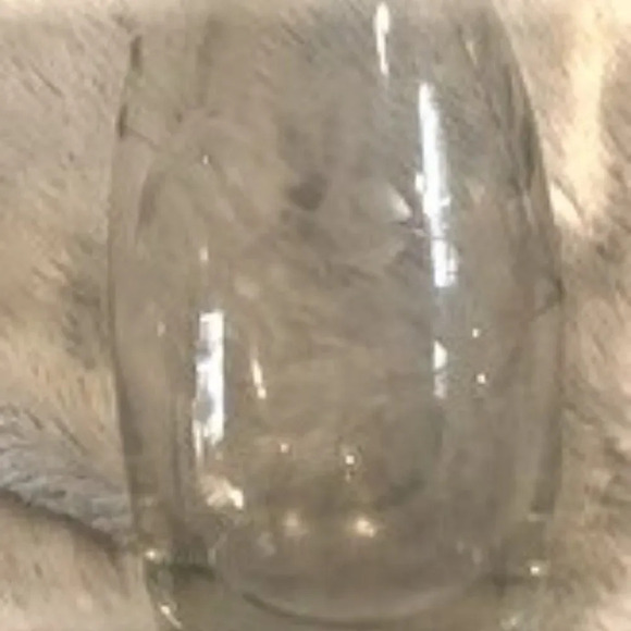 Set 2 etched glass vases - Picture 3 of 4